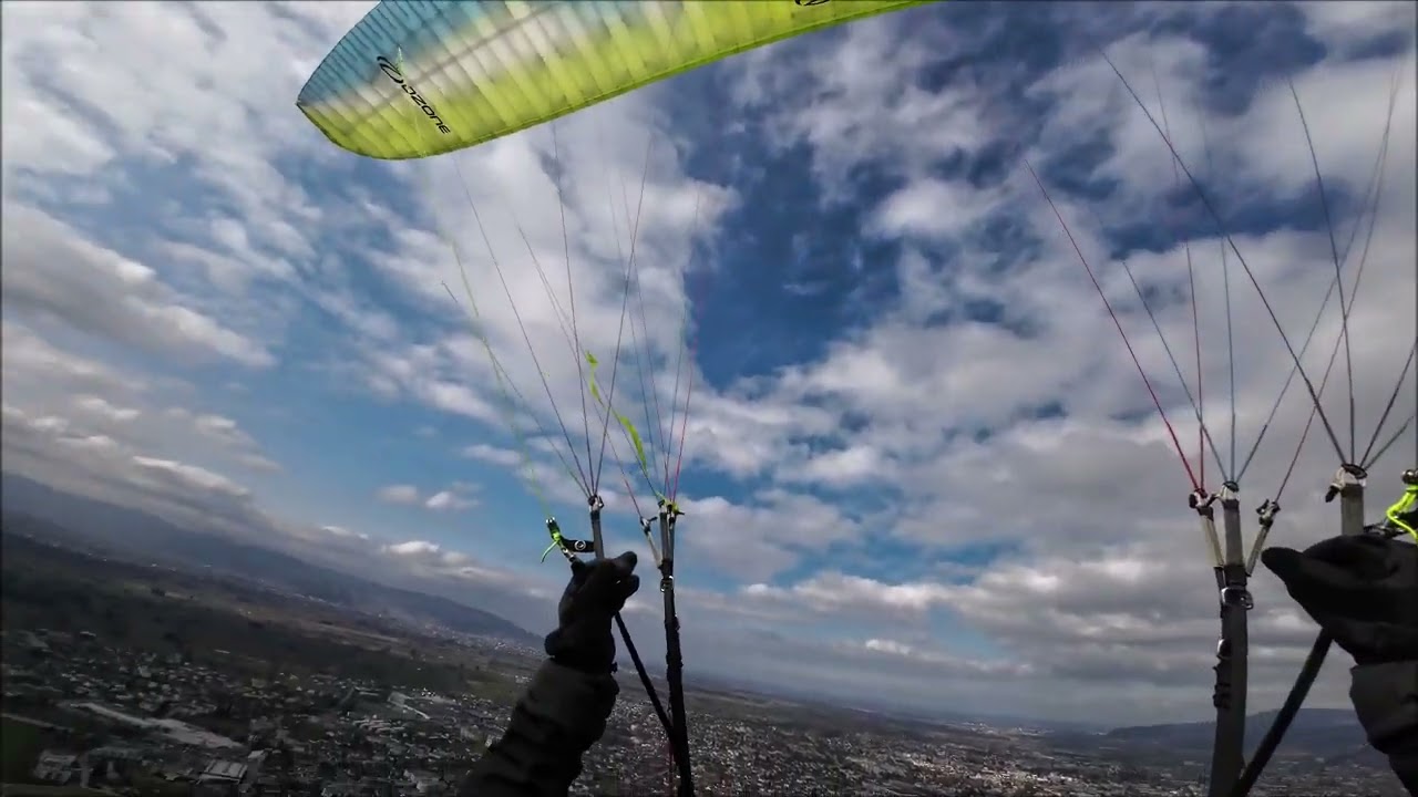 Staufenflug 1  März 2025 mit leichter ersten Thermik