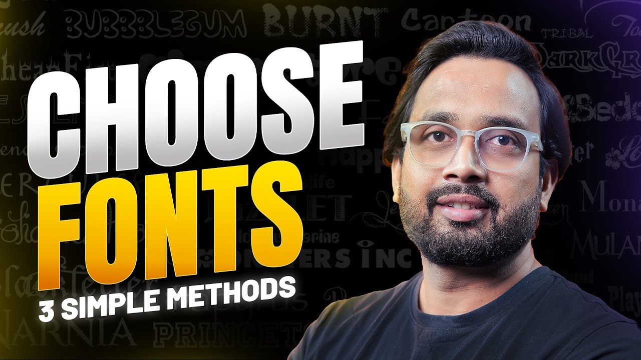 How to Choose Right Fonts for Your Design | Font Selection Tips for ...