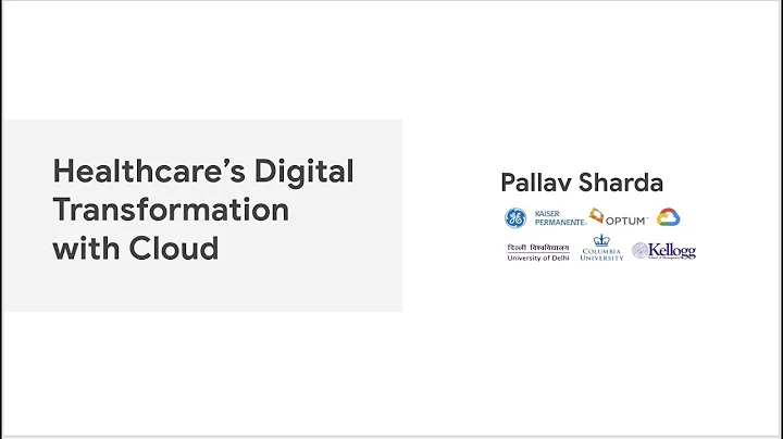 Guest Lecture on Healthcare's Digital Transformation with Cloud by Dr. Pallav Sharda