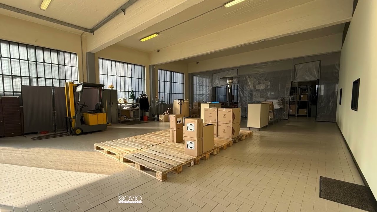 MONCALIERI CAPANNONE DI 1038MQ AD USO INVESTIMENTO