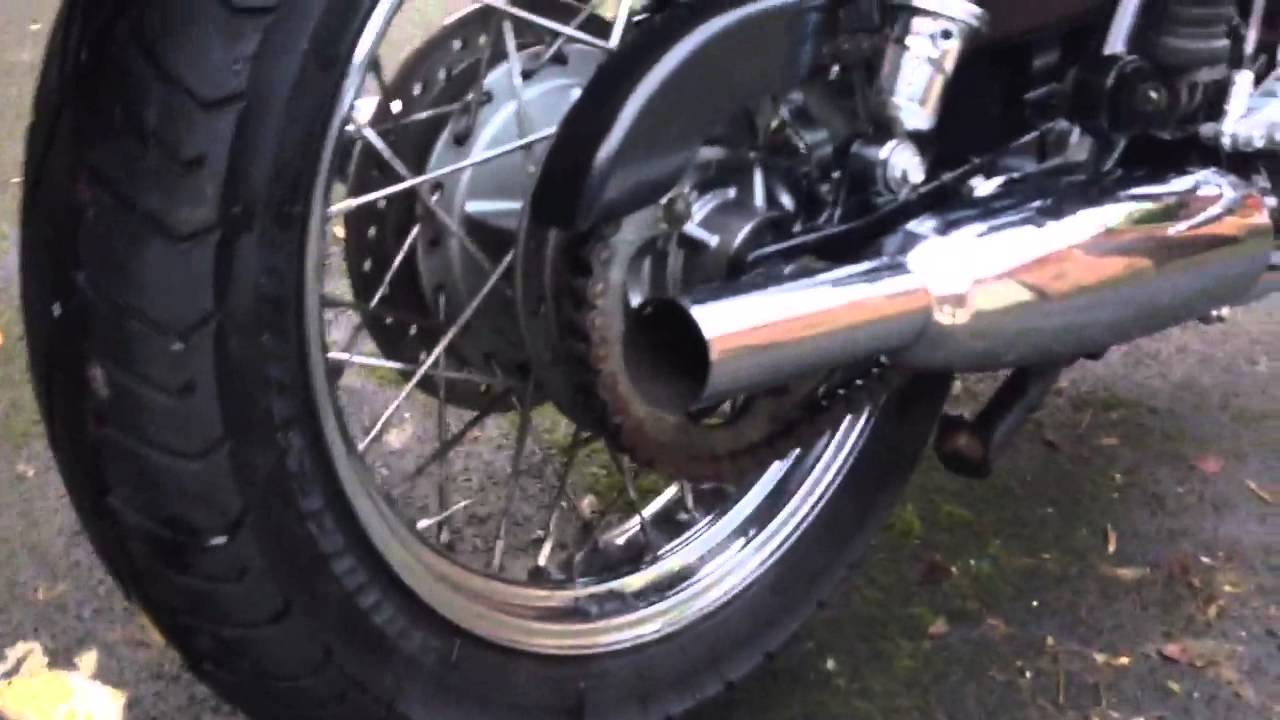 2004 triumph bonneville t100 with dunstall exhausts youtube