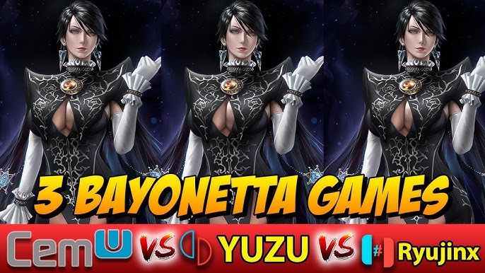 RYUJINX MUITO SUPERIOR AO YUZU! BAYONETTA 3 NO PC! 