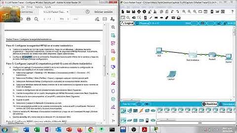 5.1.2.6 Packet Tracer Configure Wireless Security