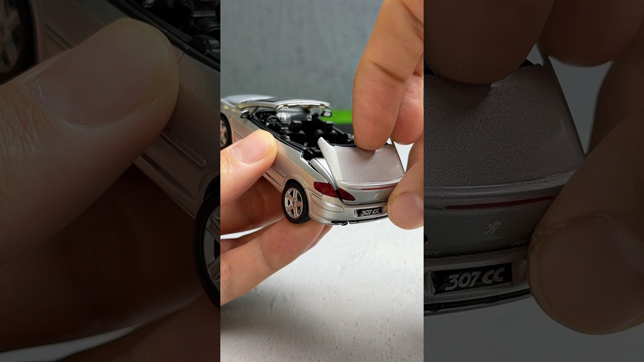 Peugeot 307 CC Convertible 1:43 Scale Model Car #car #cars #diecast