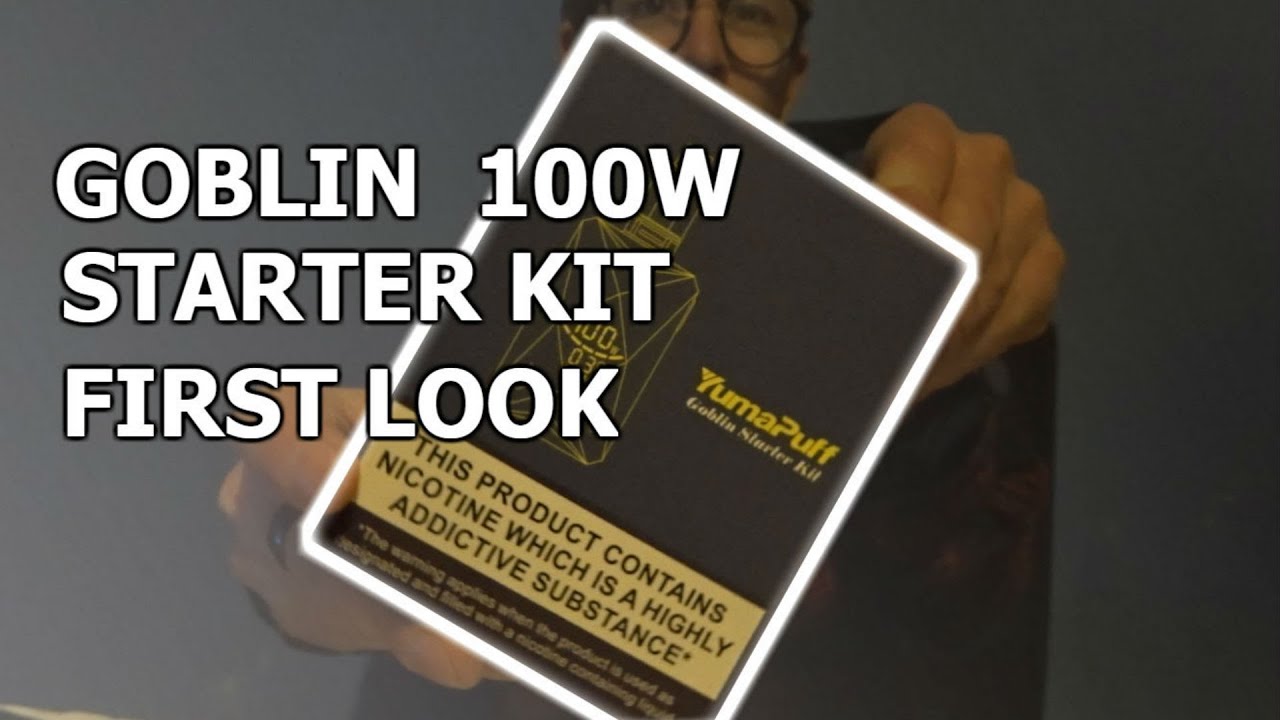 YUMAPUFF | GOBLIN STARTER KIT | FIRST LOOK