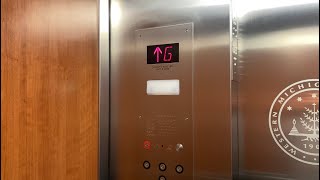 Generic Hydraulic Elevator @ Moore Hall, Western Michigan University, Kalamazoo, MI