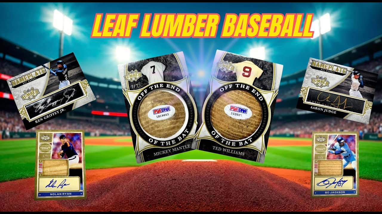 ALL NEW 2025 Leaf Lumber Baseball | Full Product Preview for Collectors