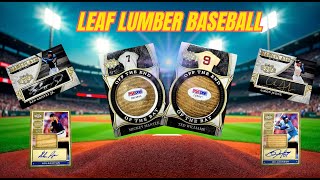ALL NEW 2025 Leaf Lumber Baseball | Full Product Preview for Collectors