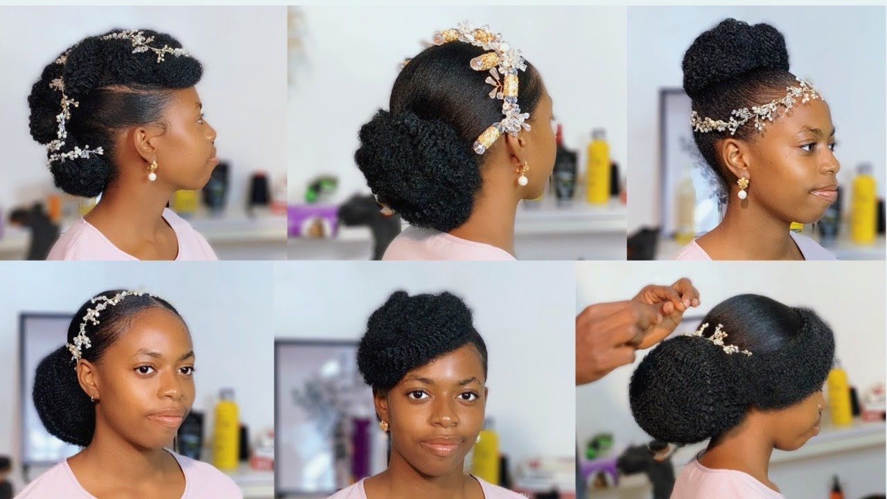 20 Beautiful Wedding Hairstyles For Natural Hair: 2022 – Afrocenchix