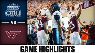 Old Dominion vs. Virginia Tech Game Highlights | 2023 ACC Football