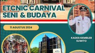   Karnaval Desa Gemleb Pogalan Trenggalek 11 Agustus 2024