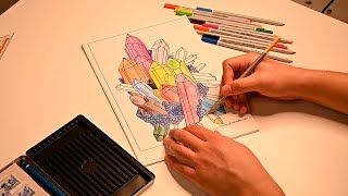 ASMR Coloring Page (soft spoken) (bass heavy)