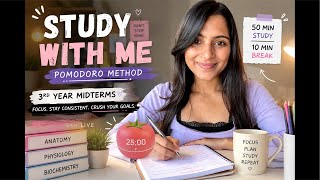 📚 Study With Me | 3rd Year Midterm Prep | Live Session ⏳
