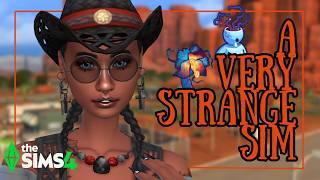 ☢️ Creating An Alt Sim Using The Strangerville Pack // The Sims 4 CAS + CC ☢️