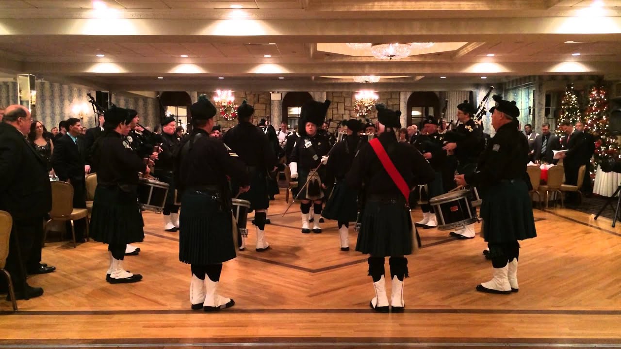 DSNY Emerald Society Pipes and Drums (Marry / Rakes) YouTube