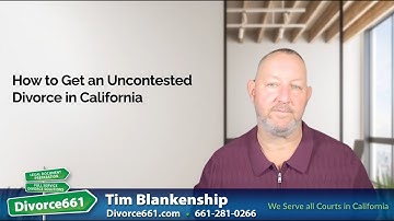 🤝 Hoe krijg ik een onbetwiste echtscheiding in Californië? | Echtscheiding in Los Angeles #divorc...