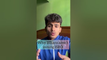 Why IITians aren’t joining ISRO🇮🇳 ?