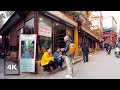 Kathmandu walk in thamel  asmr walking tour  nepal 4k 2022  binaural sounds for sleep  study