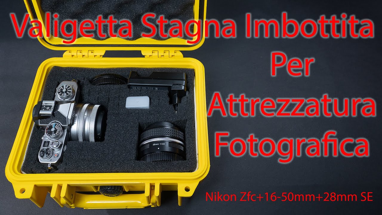 Valigetta Fotografica ODK100 | 23x19x11 Cm | Schiuma Customizzabile | Impermeabile IP67 | Per Fotocamere E Droni - Foto 9