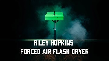Riley Hopkins Air Flash Dryer | Water Based Ink Screen Printing