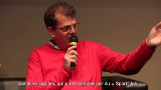 Conférence Sport2Job - Intervention De Marc Samaille Du Cea Grenoble