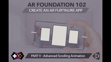 Unity AR Foundation Tutorial : Make an AR app like IKEA Place **PART5 Advanced UI Scrolling