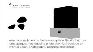 DomoticWare DMU™ Museum Display Case