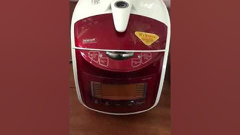 Cách sử dụng nồi ASĐT Cuckoo CRP L1052F