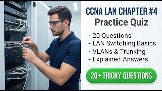 CCNA LAN Chapter 4 Practice Quiz: Master All 20 Questions With In-Depth Step-by-Step Solved Answers