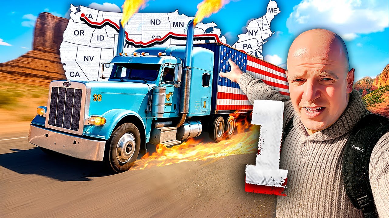 Дальнобойщики - Америка из окна фуры. Дороги, законы и безумие США / Погнали со Стасом Натанзоном