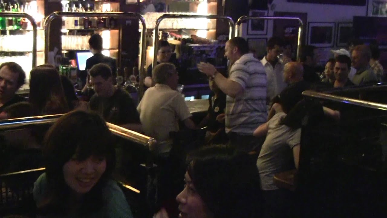 The final Air Guitar event at Carnegie's in Taipei, Taiwan