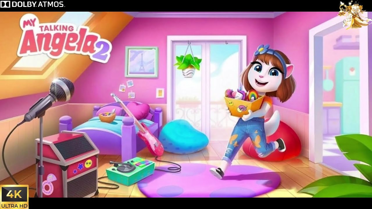 My Talking Angela 2 Gameplay Walkthrough #6 - Free Time Beauty #3