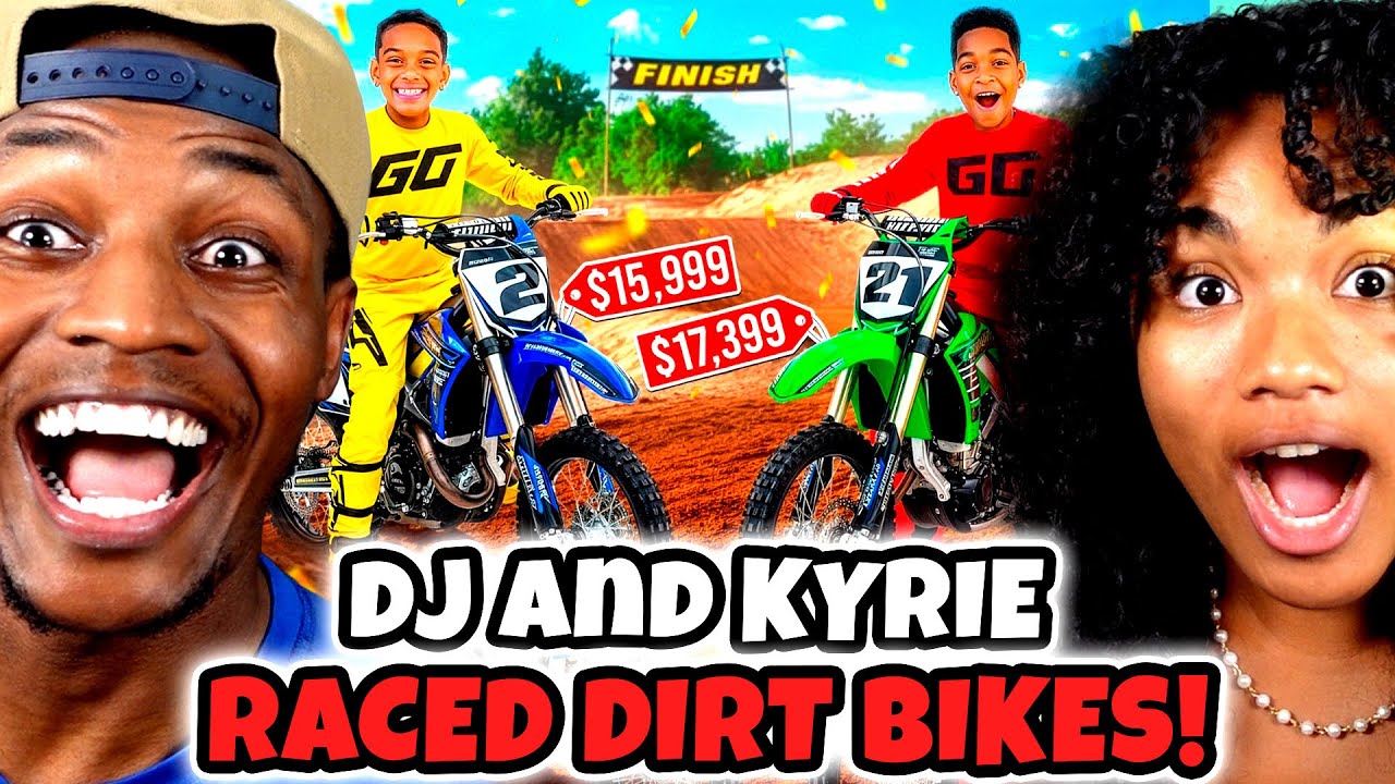 Диджей и Кайри разбились на мотоциклах?! | Реакция семьи Принс