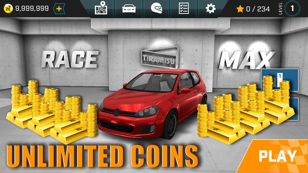 Race Max Hack with a modded apk for unlimited coins[no