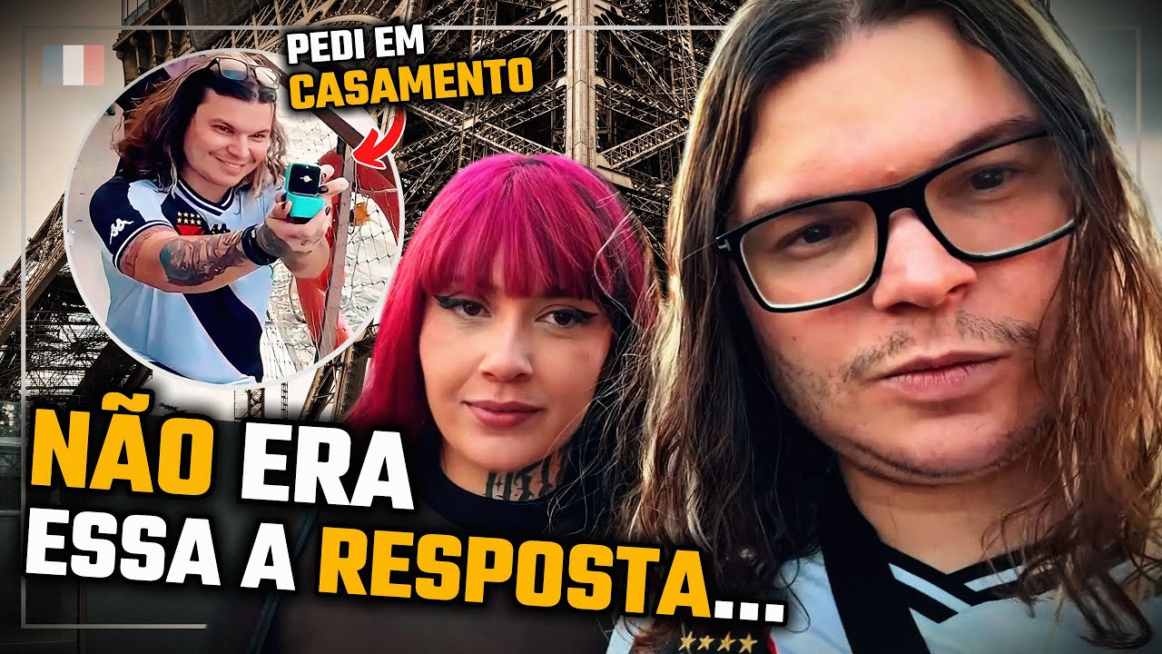 [PEDI EM CASAMENTO?] - VLOG NA FRANÇA! DIA 01 - Emergente Raiz