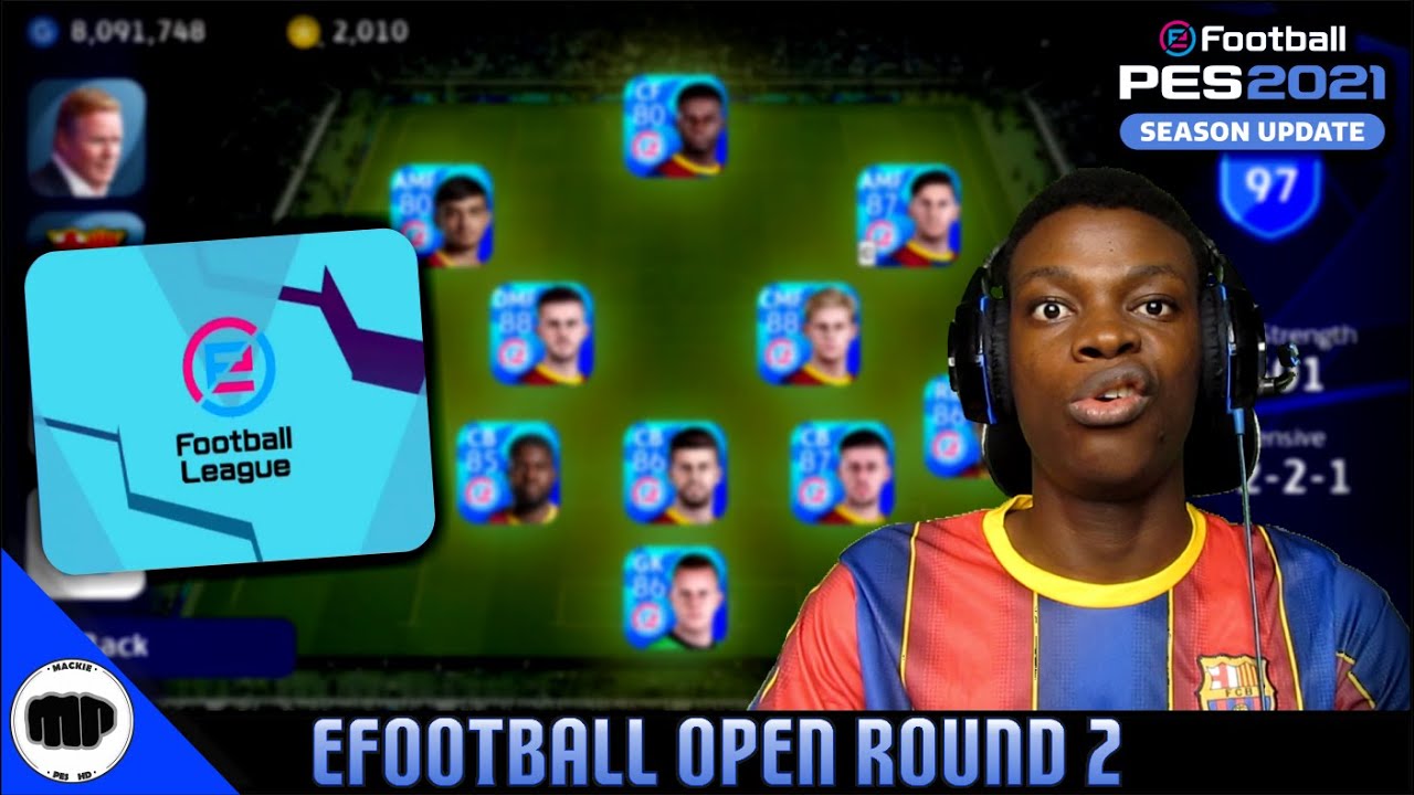 eFOOTBALL OPEN ROUND.2 WITH AN ANNOYING MANAGER!!!