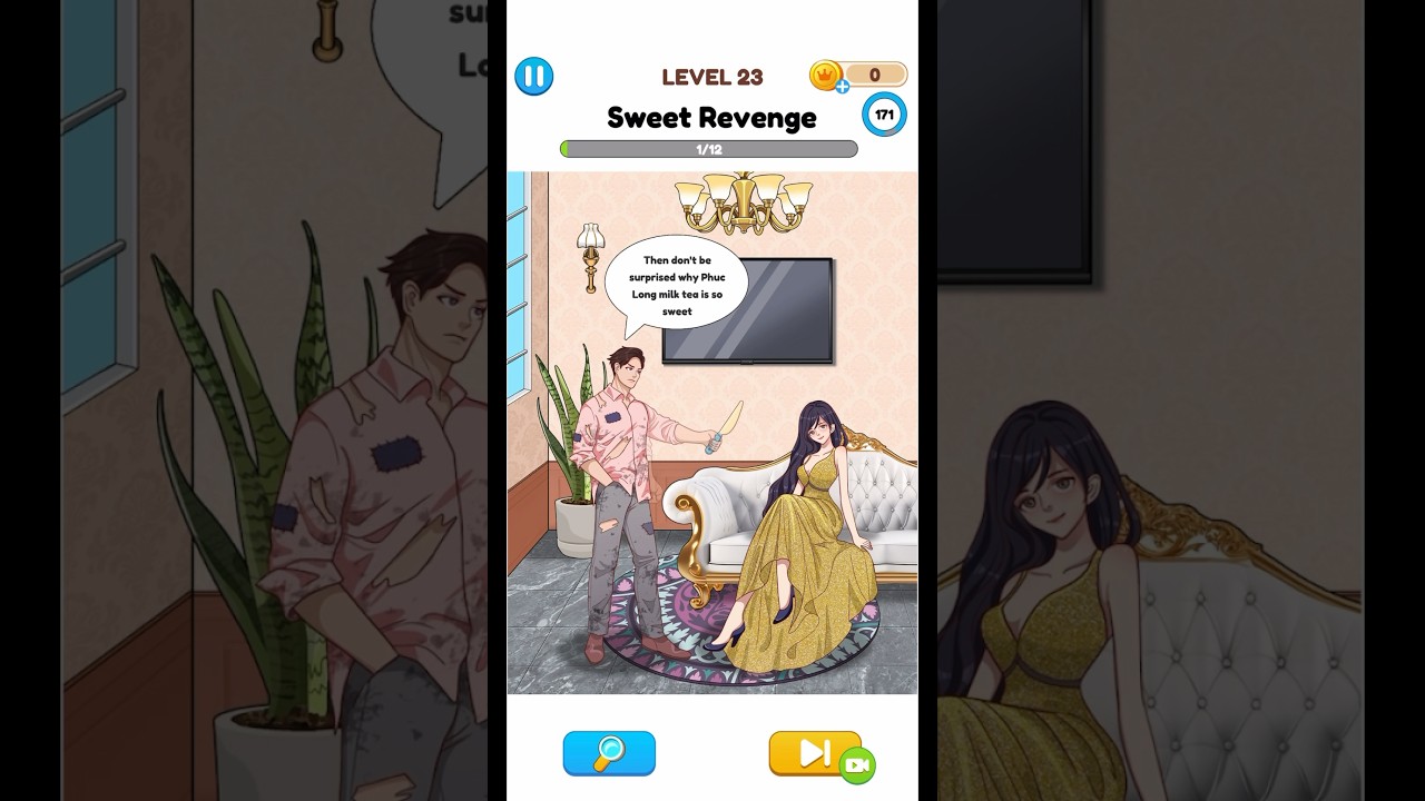 Annoying Puzzle Game - Level 23 - Sweet Revenge.