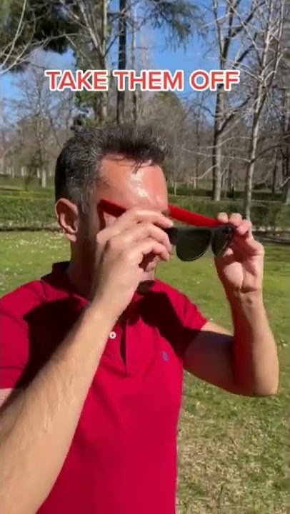 Active Sunglasses, how do they work⁉️ 🕶💪🏻😎 #shorts #trending #viral #sunglasses