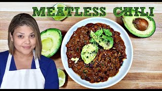 Meatless Chili Recipe Beyond Meat Taste Test Simply Mama Cooks