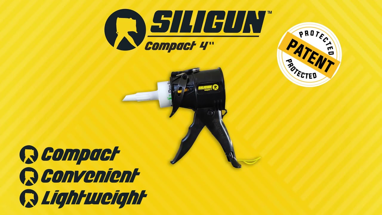 Lot De 10 Pistolets à Calfeutrer Compacts Siligun – Modèle 4, Neufs En Pack