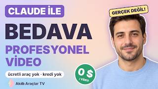 Claude ile BEDAVA Profesyonel Video Yap! (Video Başına 0 $) screenshot 1
