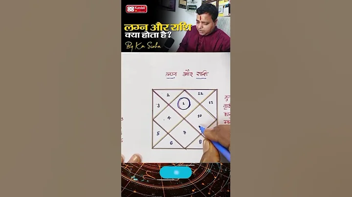 कुंडली में कैसे पहचानें अपनी लग्न और राशि को! By KM Sinha
