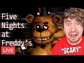 Jc Caylen Plays FIVE NIGHTS AT FREDDY&#39;S!! (scary) *FULL STREAM*