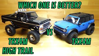 Traxxas TRX4m vs TRX4m High Trail Which One Is Better?