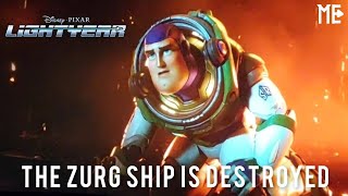 Lightyear - The Zurg Ship Is Destroyed