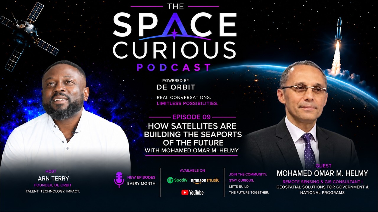 Episode 9 — How Satellites Are Building the Seaports of the Future with Mohamed Helmy