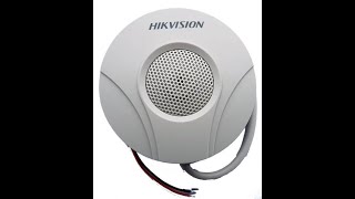 طريقة تركيب مايك hikvision mic MIC لكاميرات  CCTV Microphone from HIKVision