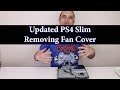 PS4 Slim Updated Fan Cover - How to Remove Plastic Welds