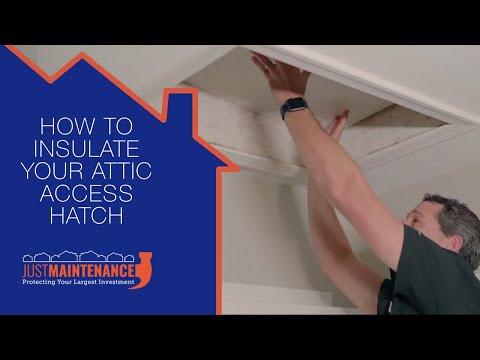 How to Insulate Your Attic Access Hatch