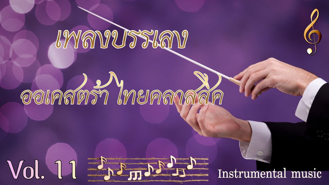 เพลงบรรเลง ออเคสตร้าไทยคลาสสิค  Vol. 11   ดนตรีไทยประยุกต์ที่ไพเราะงดงามตั้งแต่ต้นจนจบ